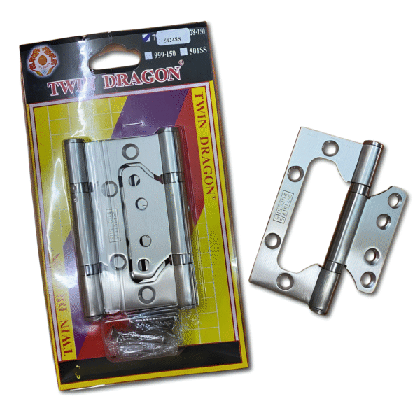5424SS/P3 บานพับผีเสื้อสแตนเลส 4 นิ้ว (4x3x2.5) TWIN DRAGON