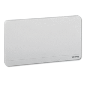 2 Gang Blank plate E8330TX AVATAR ON E SCHNEIDER