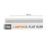 ชุดเซ็ท LED T5 14w d/l ต่อพ่วง กันฟ้าผ่า รุ่น LED T5 super slim LAMPTAN