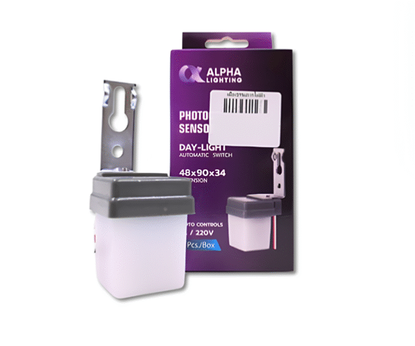 สวิตช์แสงแดด 6A ALPHA กล่อง ( 2 ชิ้น )