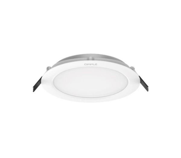 LED Panel กลม ฝัง 6W, 12W D/L, W/W, C/W Ecomax Slim OPPLE