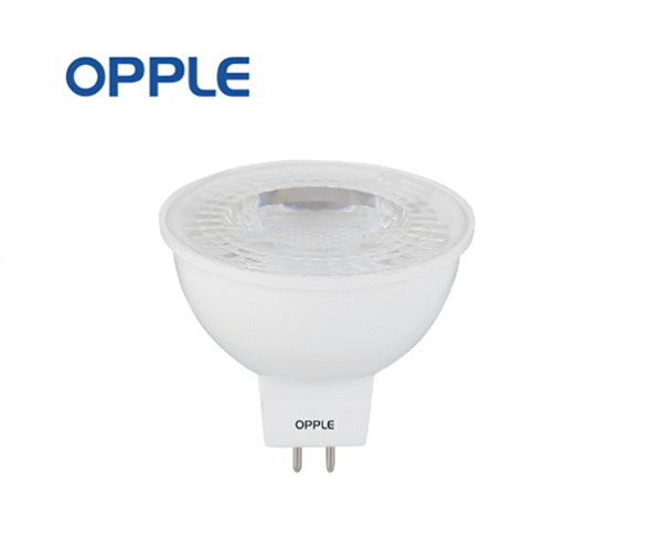 หลอด LED MR16 6w w/w 12V GU5.3 รุ่น E2 OPPLE