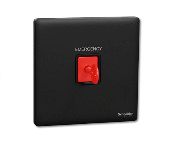 Panic Button w Key Reset NUX31KPB UNICA X SCHNEIDER - Image 3
