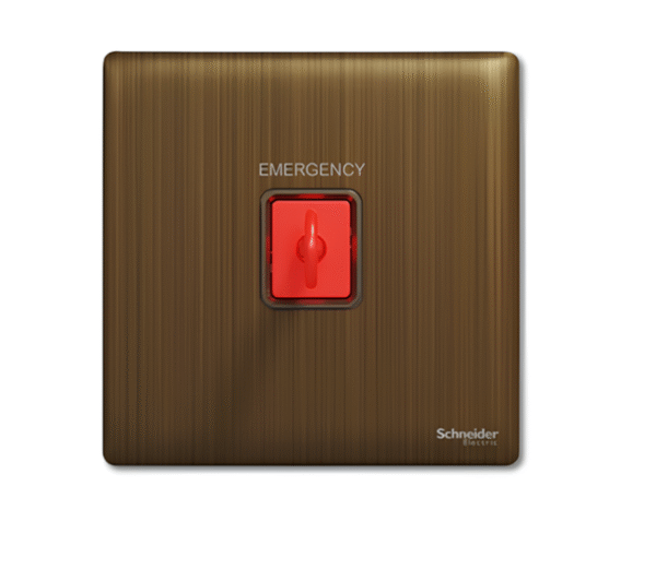 Panic Button w Key Reset NUX31KPB UNICA X SCHNEIDER - Image 4