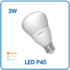 หลอด LED 3w D/L, C/W รุ่น P45 SIMON