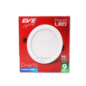 LED panel 9w กลม D/L EVE