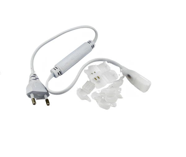 หัวจ่ายไฟ ท่อแบน 220v 8 mm. รุ่น COB SIMON