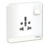 16A 250V 1 G Switched International Socket E8315TS AVATAR ON E SCHNEIDER