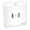 2 x 2.1A USB Charger E8332USB AVATAR ON E SCHNEIDER