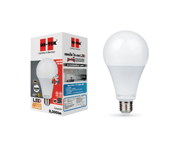 หลอด LED 28w D/L, W/W 2520lm รุ่น มวยไทย HI-TEK