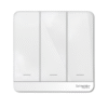 Wiser AvatarOn 3 Gang Switch E8333SRY800ZB SCHNEIDER