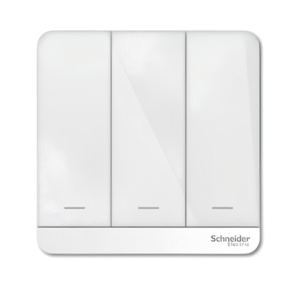 Wiser AvatarOn 3 Gang Switch E8333SRY800ZB SCHNEIDER