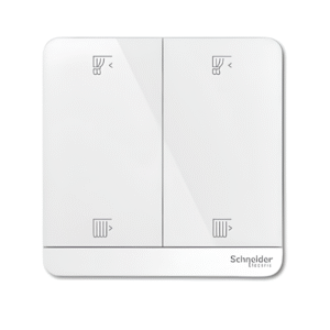 Wiser AvatarOn 2 Gang Curtain Switch E8332SCN300ZB SCHNEIDER