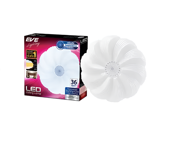 โคมติดเพดาน LED Sunny-C04 36W 3in1 EVE