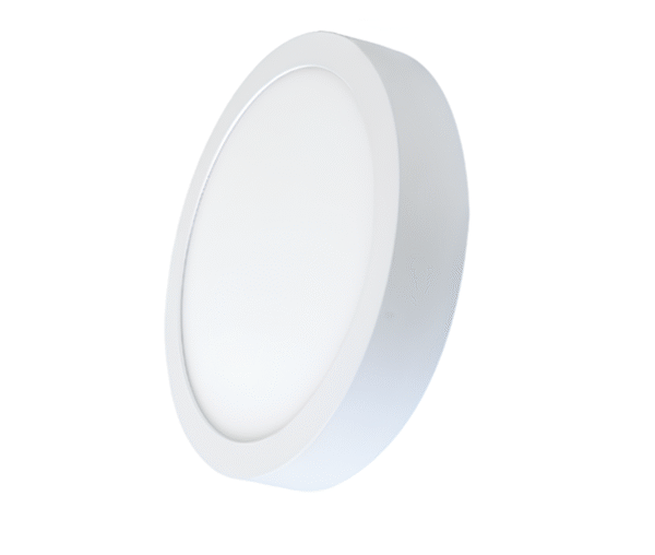 LED PANEL ลอย กลม ขอบขาว 24w D/L, W/W 10 นิ้ว รุ่น ECO HI-TEK