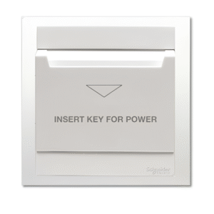 Hotel Key Card KB31EKT (White , silver) VIVACE SCHNEIDER