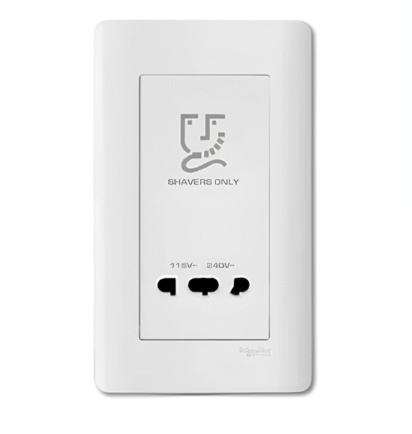 115/240V Shaver Unit KBT727V (White , silver) VIVACE SCHNEIDER