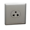 16A 250V~ 1 Gang 3 pin Universal Socket NUX426UEST UNICA X SCHNEIDER