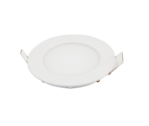 LED Panel 12w d/l, w/w ฝัง กลม 4 นิ้ว ขอบขาว รุ่น Phantom EVE - Image 2