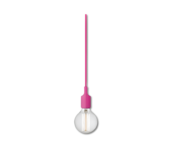 ชุด ขั้วห้อยเพดาน ขั้ว E27 สีแดง, สีดำ, สีชมพู, สีขาว Jolly LAMPTAN - Image 3