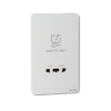 115V/240V Shaver Socket (Vertical Installation) E83T72V AVATAR ON E SCHNEIDER