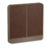 2 Gang Switch cover E8332 AVATAR ON E SCHNEIDER