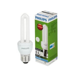 หลอดตะเกียบ 2U 11w d/l E27 PHILIPS