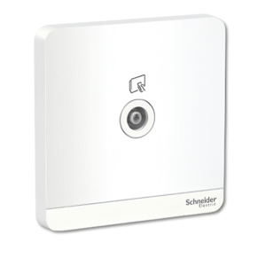 1 Gang 75 Ohm TV Socket (Through Connection Type)  E8331TV AVATAR ON E SCHNEIDER