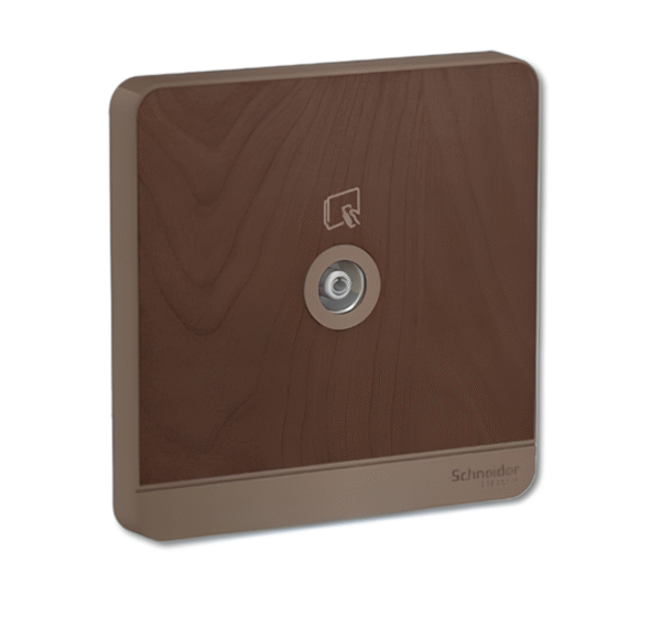 1 Gang 75 Ohm TV Socket (Through Connection Type)  E8331TV AVATAR ON E SCHNEIDER - Image 4