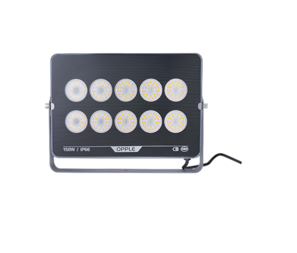 สปอร์ตไลท์ led 30w, 50W, 100W, 150W, 200W D/L IP66 รุ่น EQ III OPPLE - Image 5