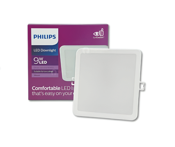 LED panel เหลี่ยม 9w D/L รุ่น MESON PHILIPS