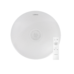 ชุด โคม มัลติสมาร์ท LED 24w หน้ากลม + รีโมท LAMPTAN