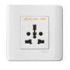 16A 1 Gang International Socket E84426_16TS ZENCELO SCHNEIDER