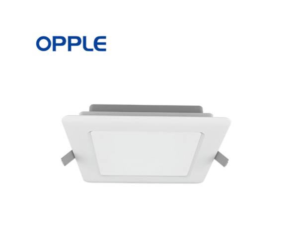 Panel ติดลอย สี่เหลี่ยม ขอบขาว 4 นิ้ว (สำหรับโคม Ecomac Slim) OPPLE