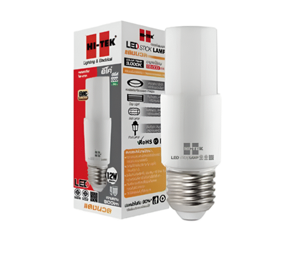 LED Bulb 12w D/L, W/W 1020lm E27 รุ่น ECO HI-TEK