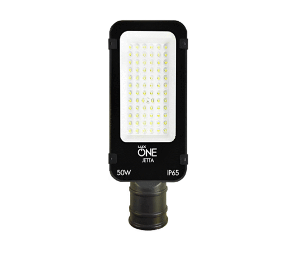 โคมถนน LED 50w d/l รุ่น Jetta + ขาจับยึด IP65 LUXONE LUMI LITON