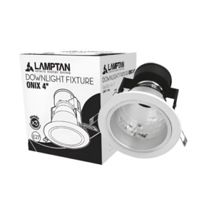 ดาวน์ไลท์ 4 นิ้ว ขาว รุ่น โอนิกซ์ LAMPTAN