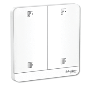 AvatarOn, 2 switches for curtain, 10 A, 250 V E8332C AVATAR ON E SCHNEIDER