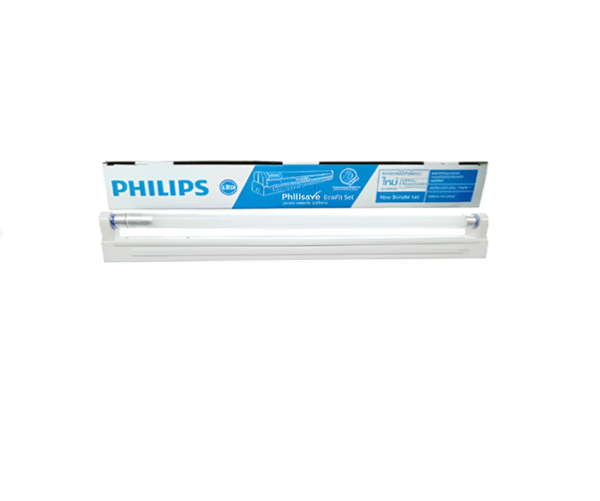 ชุด รางขาสปริง ยาว LED 18w d/l 1200lm รุ่น ฟิลิเซฟ อีโคฟิต BN025C PHILIPS