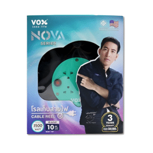 โรลปลั๊กพ่วง 4/10 เมตร VXTO-L010 VOX