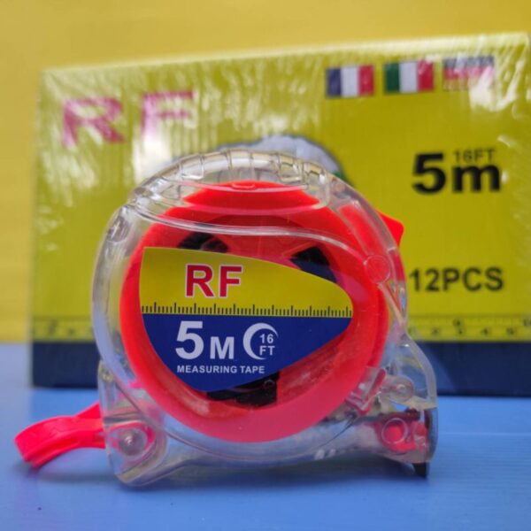 ตลับเมตร 5 เมตร 16 FT รุ่น RF ใส - Image 3