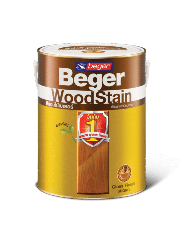 BEGER สีย้อมไม้ ชนิด เงา WoodStain Gloss