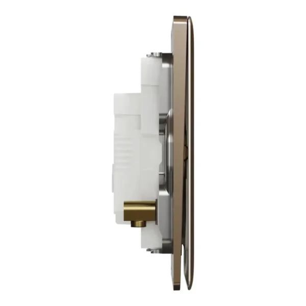 Switch, 1 way, 16AX, 250V, 1 gang, Antique Bronze NUX31_1_AB Unica X SCHNEIDER - Image 3