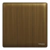 Switch 1 way, 16AX, 250V, 3 gangs, Antique Bronze NUX33_1_AB Unica X SCHNEIDER