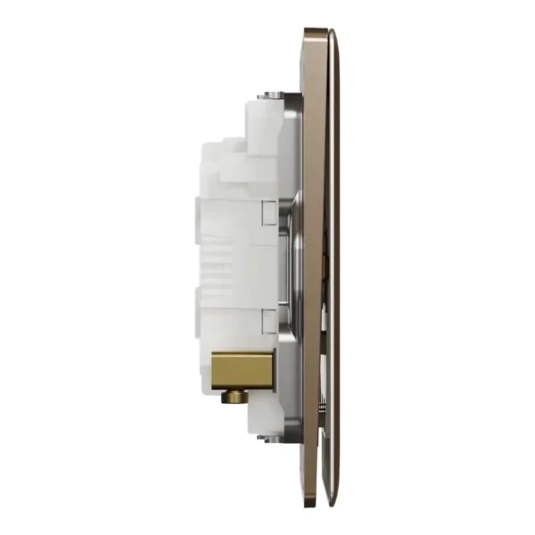 Switch 1 way, 16AX, 250V, 3 gangs, Dark Bronze Unica X SCHNEIDER - Image 3
