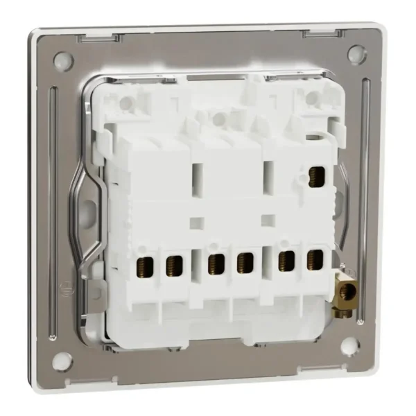 Switch 1 way, 16AX, 250V, 3 gangs, Dark Bronze Unica X SCHNEIDER - Image 6