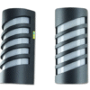 DC-KX116-2 โคมไฟกิ่งภายนอก ลายเกลียว ดำ DC