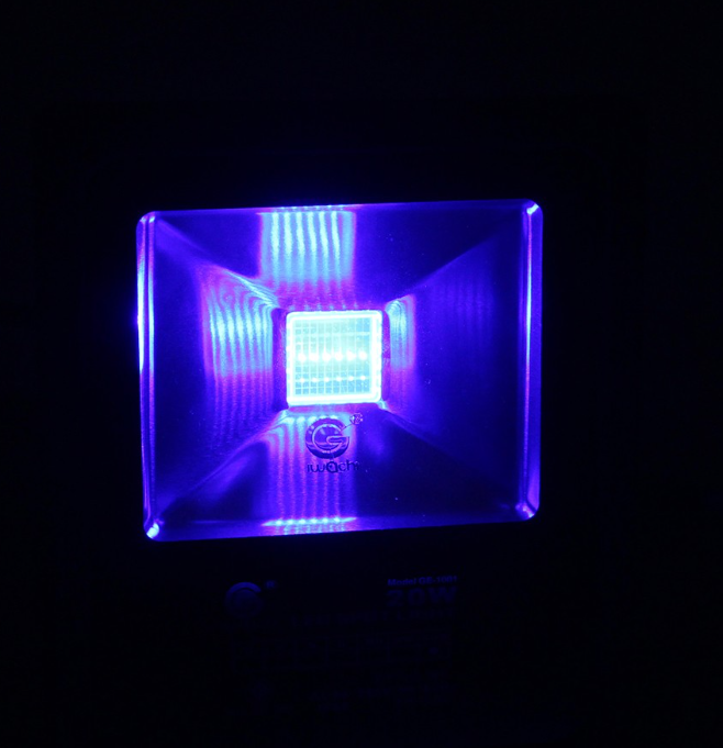 สปอร์ตไลท์ หลากสี LED RGB + รีโมท 100w IWACHI - Image 7