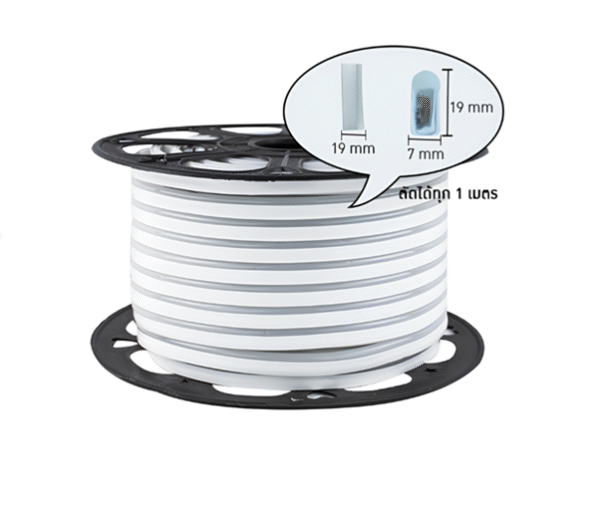 Neon Flex 2 ด้าน แดง, น้ำเงิน, เขียว, เหลือง, แสงวอร์ม, แสงเดย์ รุ่น 2835-120L ไฟท่อ นีออนเฟล็กซ์ 2 ด้าน  BEWON