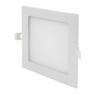 LED PANEL ฝัง เหลี่ยม ขอบขาว 12w D/L, W/W รุ่น INTEGRATED RACER